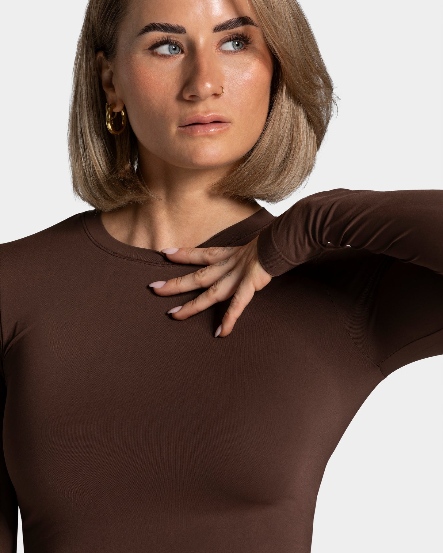 Bare Essence Longsleeve - Cacao