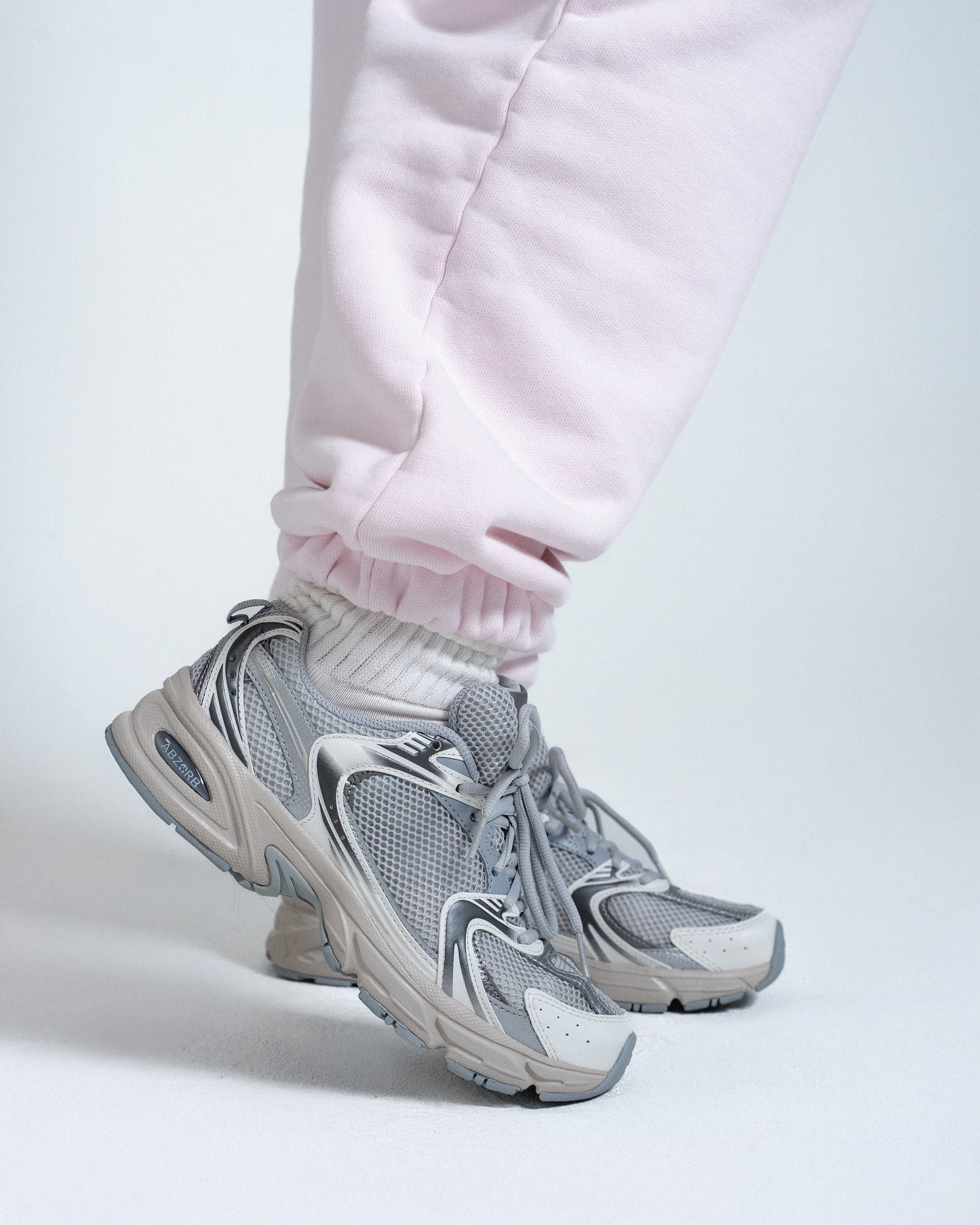 First Sight Oversized Jogger - Powdered Pink