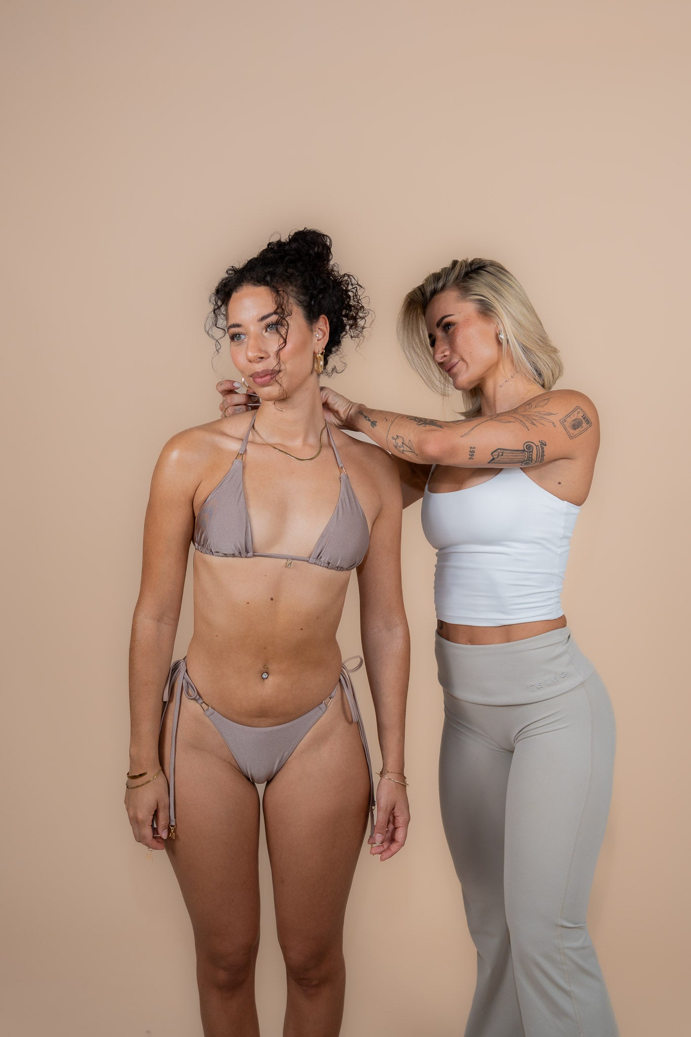 Lumiere Muse Triangle Top - Ivory Muse