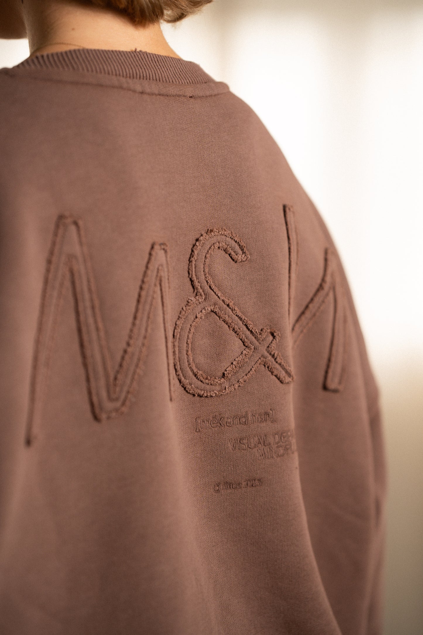 Rough Chunky Sweater - Muddy Brown