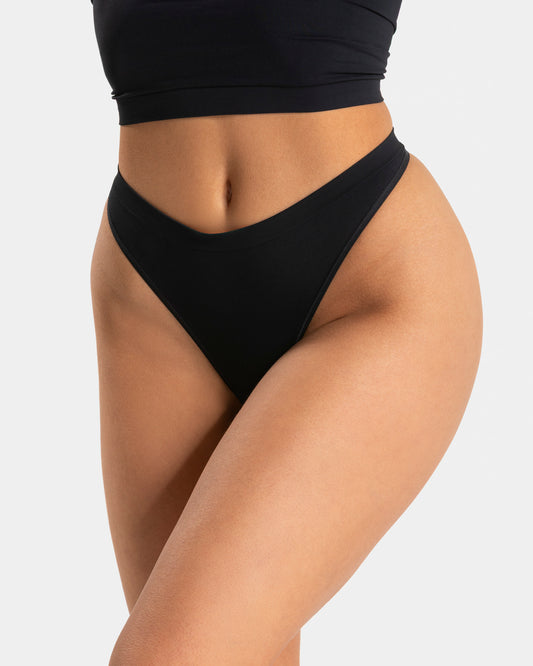 Bare Essence Tanga - Black