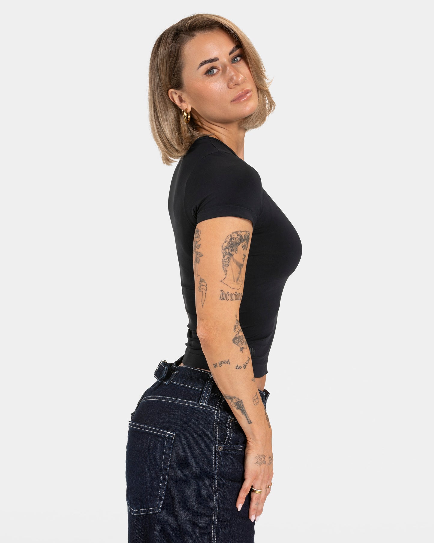 Bare Essence Tee - Black