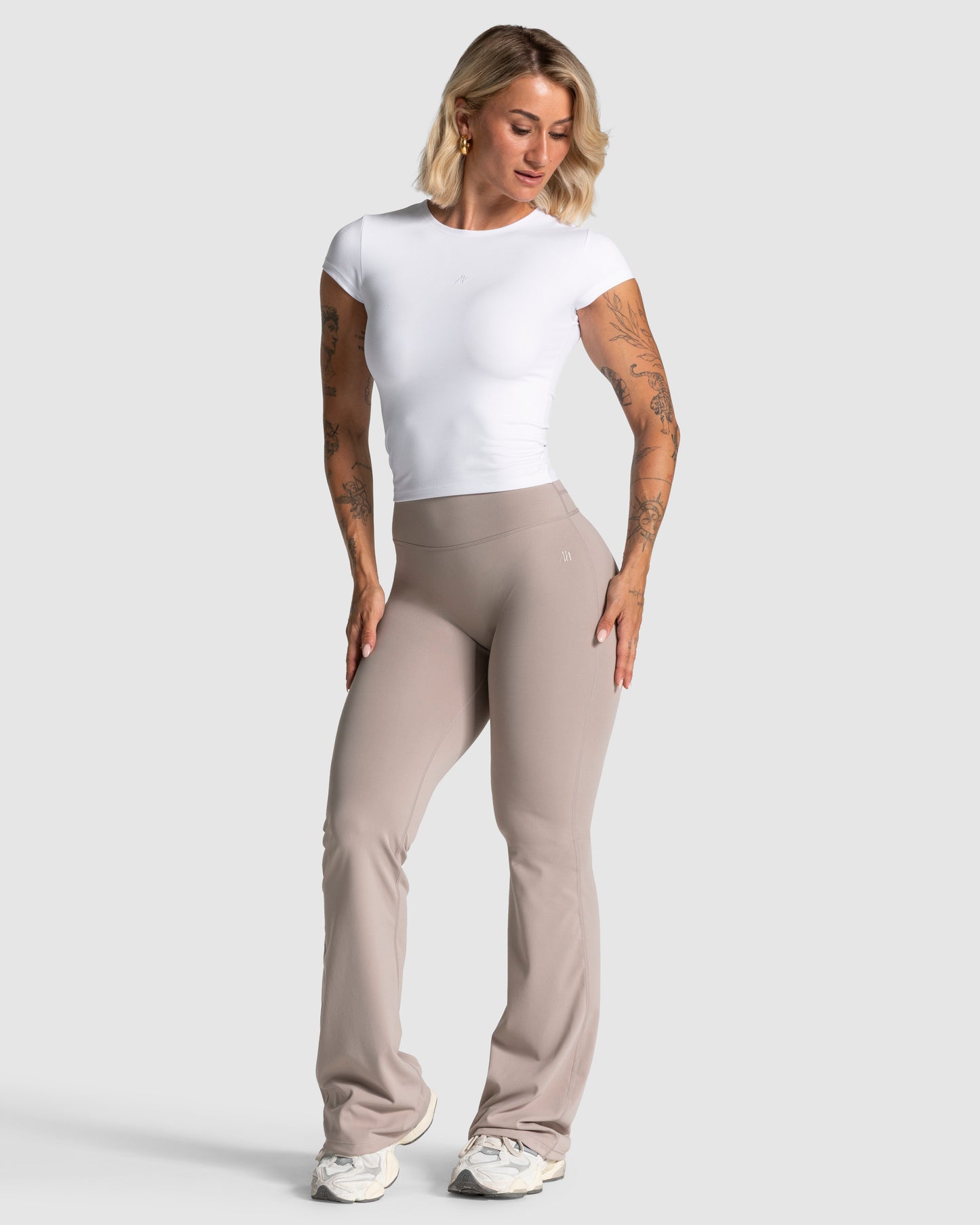First Sight Fitted T-Shirt - Weiß